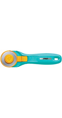 OLFA RTY-2/C 45mm Splash Rotary Cutter,Aqua