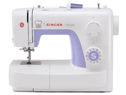 SINGER | Simple 3232 Sewing Machine with Built-In Needle Threader, & 110 Stitch Applications- Perfect for Beginners - Sewing Made Easy