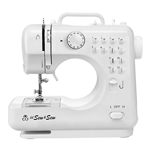 MICHLEY LSS-505 Lil' Sew & Sew Multi-Purpose Sewing Machine with Built-in Stitches