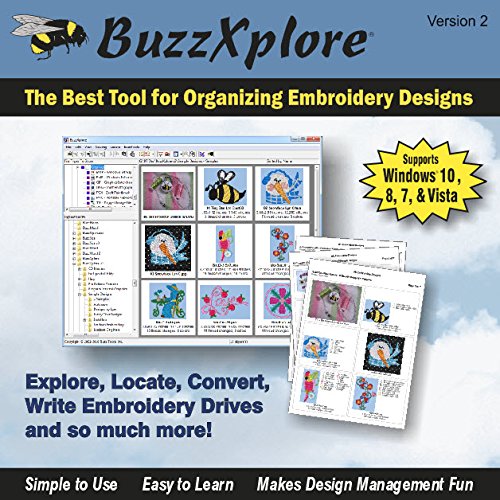 BuzzXplore v2 Premier Embroidery Design Management